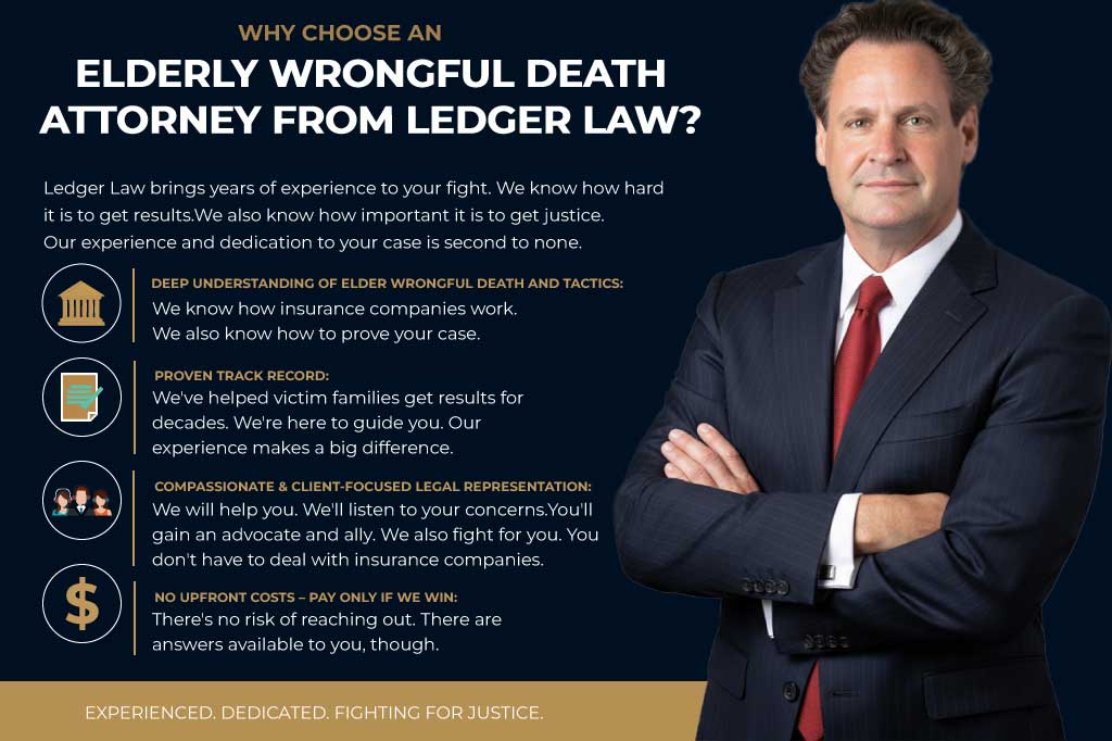 WHY CHOOSE AN ELDERLY WRONGFUL DEATH ATTORNEY FROM LEDGER LAW