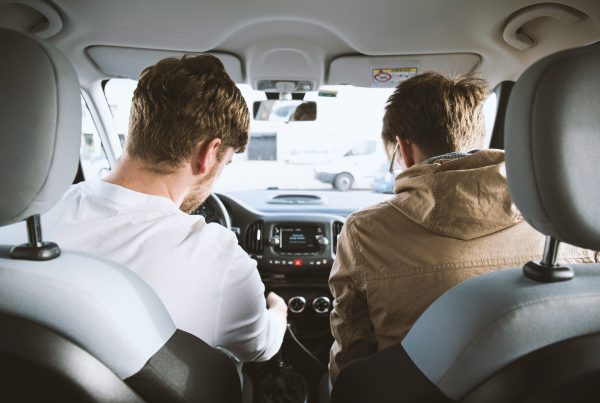 passenger in a car accident