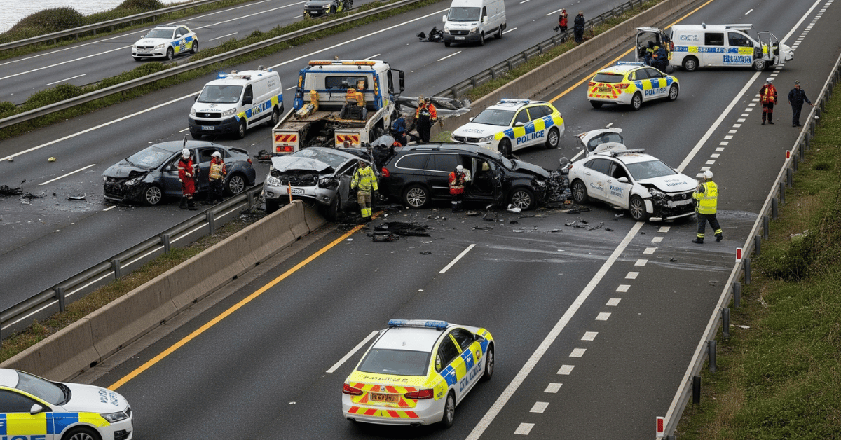 The 2011 10-Car Pileup (January 15, 2011)
