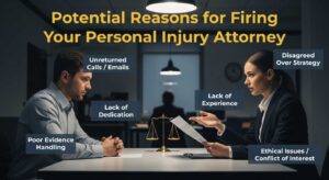 Potential Reasons for Firing Your Personal Injury Attorney