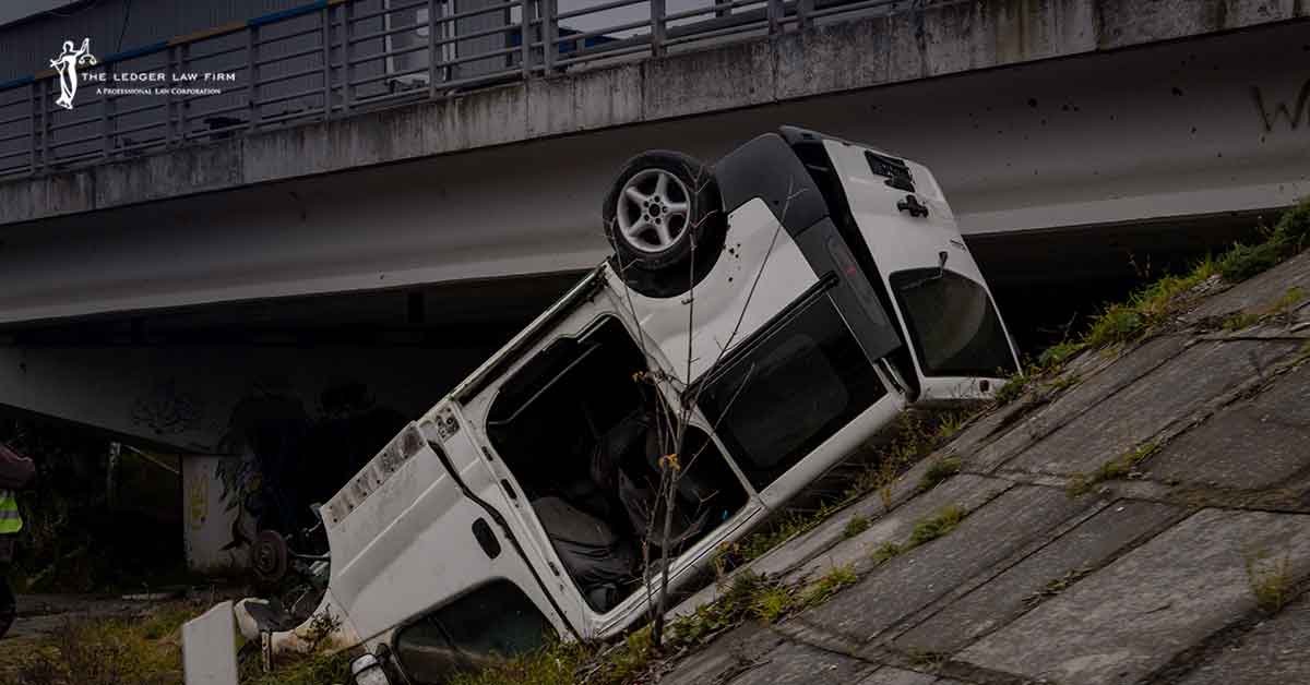 Crash Under Bridge