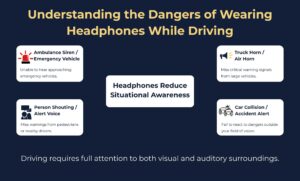 Understanding the Dangers of Wearing Headphones While Driving