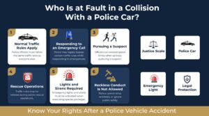 Who Is at Fault in a Collision With a Police Car