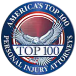 America's TOP 100 Personal Injury Attorneys logo For Emery Brett Ledger