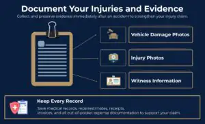 Document Your Injuries and Evidence