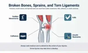 Broken Bones, Sprains, and Torn Ligaments
